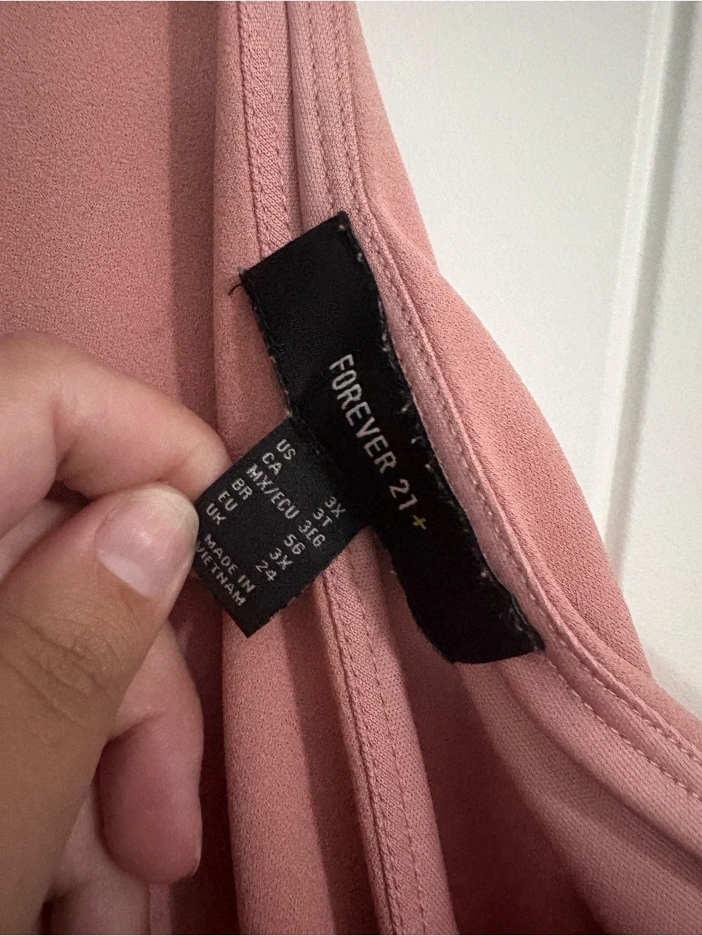 Forever 21+ Dusty Rose One-Shoulder Peplum Top